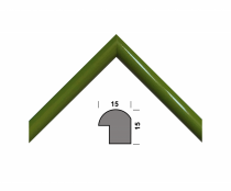 Рамка А4 210х297, зеленый, 15 мм