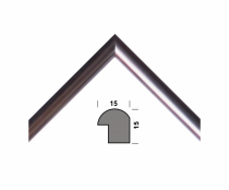 Рамка А4 210х297, серебро, 15 мм