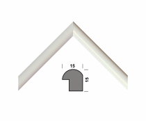 Рамка А4 210х297, белый, 15 мм