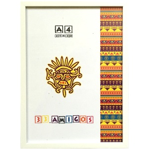 Рамка А4 210х297, белая